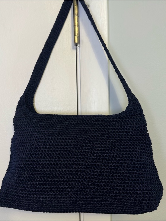 The Sak Handbags - The Sak Classic Navy Knit Shoulder Bag